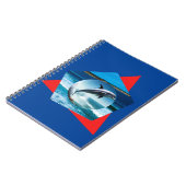 Dolphin dansen op de golven, Notitieboek (Linkerzijde)