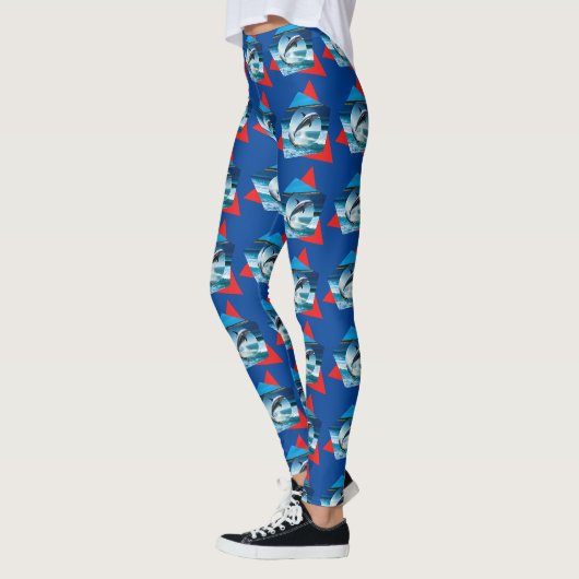 Dolphin dansend op de golven, Leggings (Links)