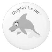 Dolphin Design op maat Keramische Knop (Voorkant)