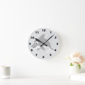 Dolphin Design Ronde Klok (Huis)