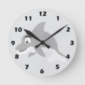 Dolphin Design Ronde Klok (Voorkant)