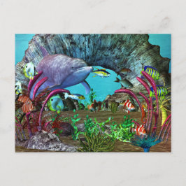 Dolphin Discovery 2 3D Aquarium Briefkaart