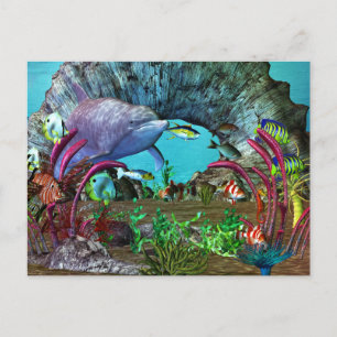 Dolphin Discovery 2 3D Aquarium Briefkaart