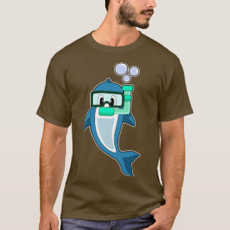 Dolphin Diver Snorkel T-shirt