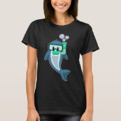 Dolphin Diver Snorkel T-shirt (Voorkant)