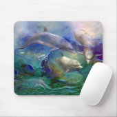 Dolphin Dream Art Mousepad Muismat (Met muis)