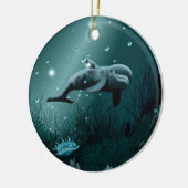 Dolphin Dream Keramisch Ornament (Links)