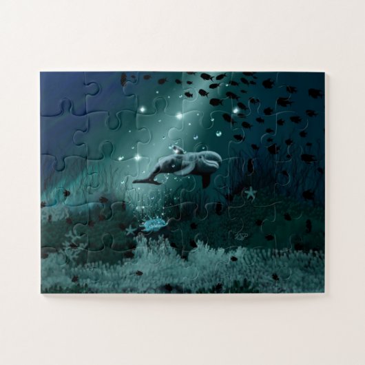 Dolphin Dream Legpuzzel (Horizontaal)