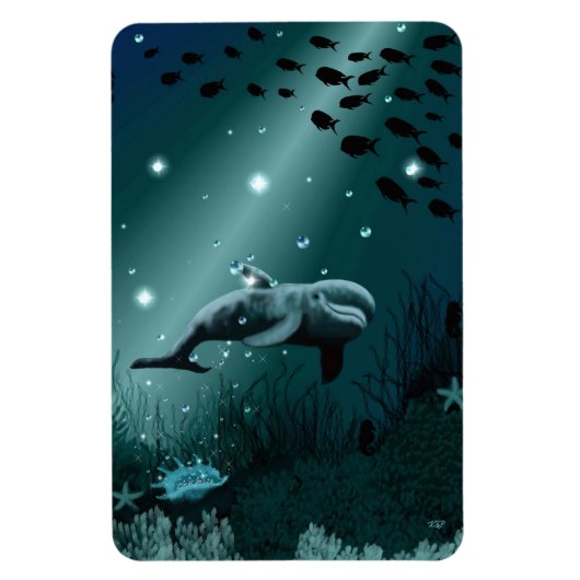 Dolphin Dream Magneet (Verticaal)