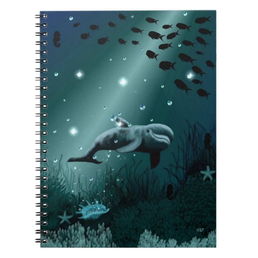 Dolphin Dream Notitieboek (Voorkant)