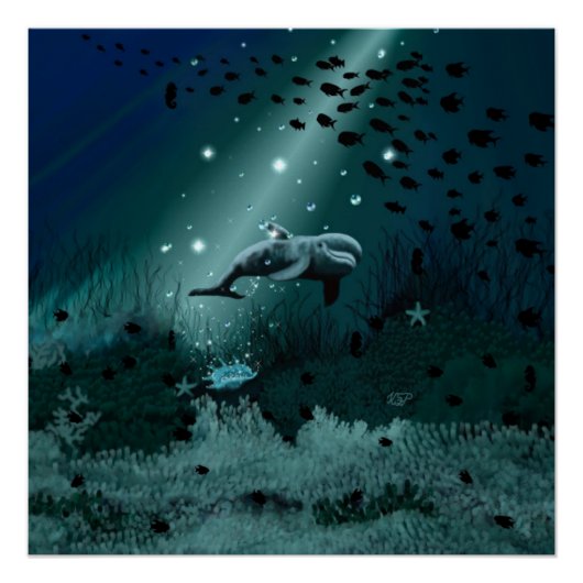Dolphin Dream Perfect Poster (Voorkant)