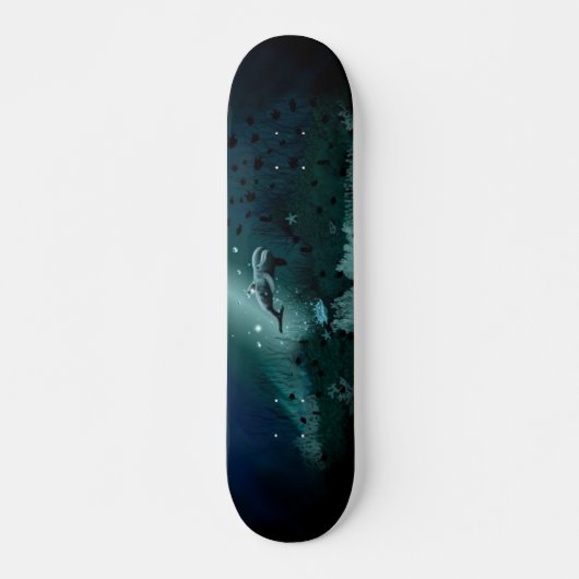 Dolphin Dream Persoonlijk Skateboard (Voorkant)