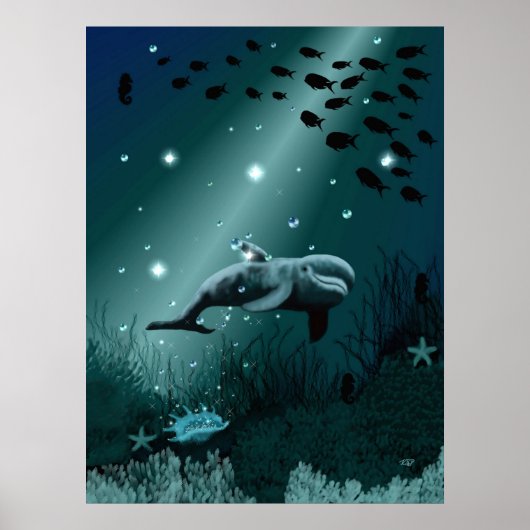 Dolphin Dream Poster (Voorkant)
