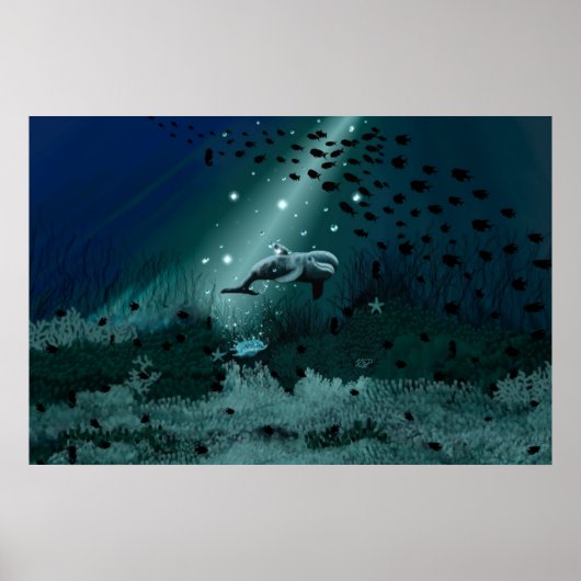 Dolphin Dream Poster (Voorkant)