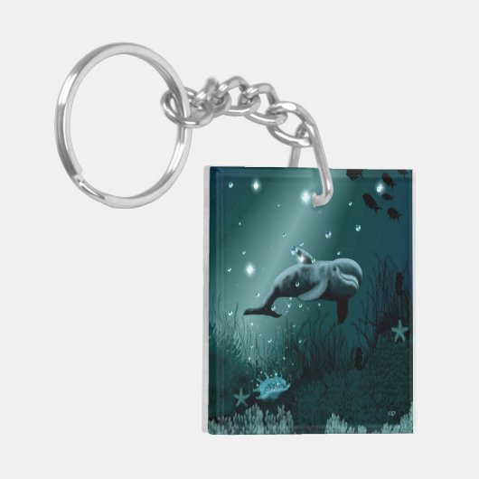 Dolphin Dream Sleutelhanger (Voorkant Links)