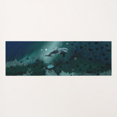 Dolphin Dream Yogamat (Achterkant (horizontaal))