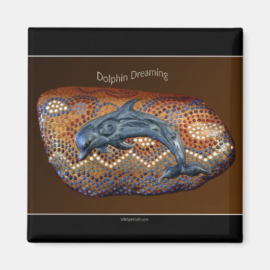 DOLPHIN DREAMING Magnet (Voorkant)