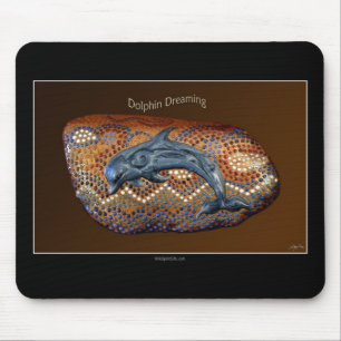 DOLPHIN DREAMING Marine Zoogdier MousePad Muismat