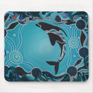 Dolphin Dreaming Mouse Mat Muismat