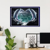 Dolphin Dreams Poster (Thuiskantoor)