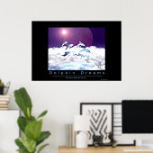 Dolphin Dreams Poster (Thuiskantoor)