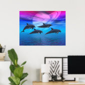 Dolphin Dreams Poster (Thuiskantoor)