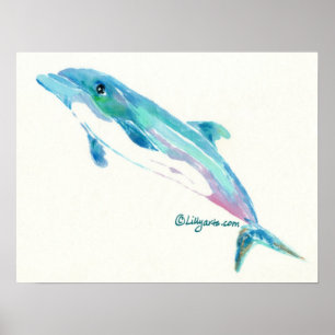 Dolphin Dreams print en Poster Art