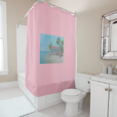 DOLPHIN DREAMS Shower Curtain Douchegordijn (In situ)