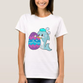 Dolphin Easter Painting T-shirt (Voorkant)