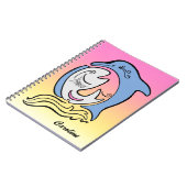 Dolphin en Fish Ocean Dream Persoonlijk Notitieboe Notitieboek (Linkerzijde)