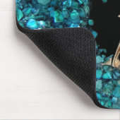 Dolphin en Paua Shell mousepad Muismat (Hoek)