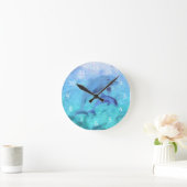 Dolphin Family Clocks Ronde Klok (Huis)