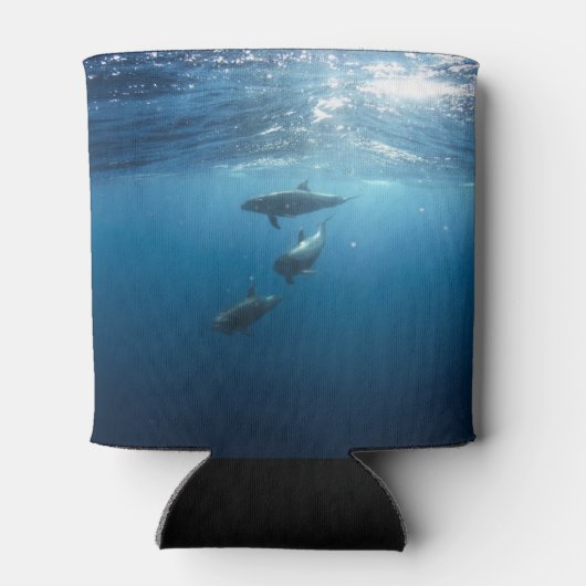 Dolphin Family Underwater Blikjeskoeler (Achterkant)