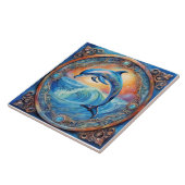Dolphin fantasy tegeltje (Zijkant)
