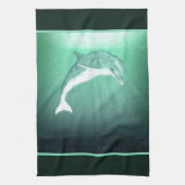 Dolphin Fantasy Theedoek (Verticaal)