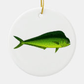 Dolphin Fish - Dorado - Mahi Mahi Keramisch Ornament (Voorkant)
