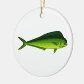 Dolphin Fish - Dorado - Mahi Mahi Keramisch Ornament (Links)