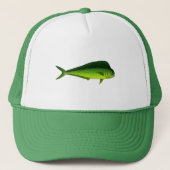 Dolphin Fish - Dorado - Mahi Mahi Trucker Pet (Voorkant)
