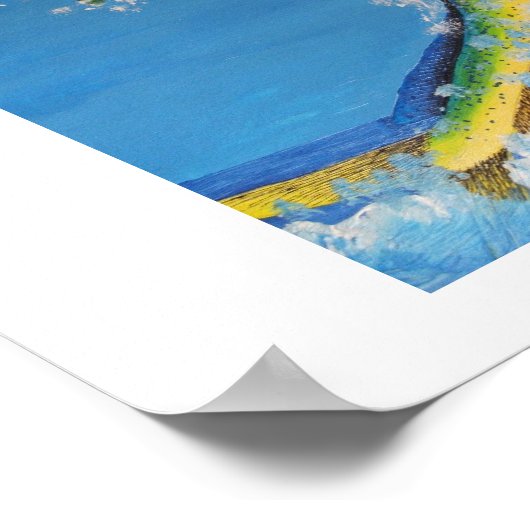 Dolphin Fish Poster (Hoek)