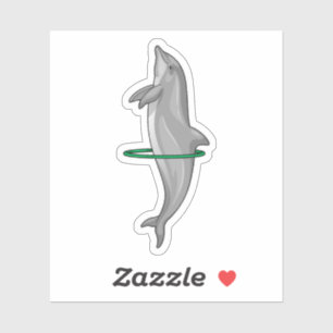 Dolphin Fitness-banden Sport Sticker