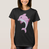 Dolphin Fitness Dumbbell T-shirt (Voorkant)