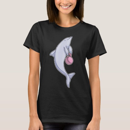 Dolphin Fitness-poorten T-shirt (Voorkant)