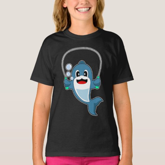 Dolphin Fitness Touw Sport T-shirt (Voorkant)