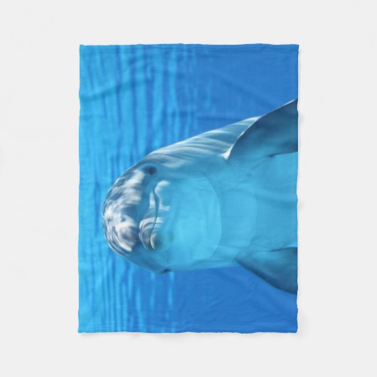 Dolphin Fleece Deken (Voorkant)