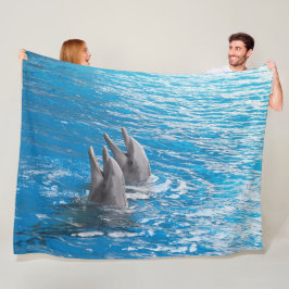 Dolphin Fleece Deken