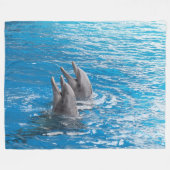 Dolphin Fleece Deken (Voorkant (Horizontaal))