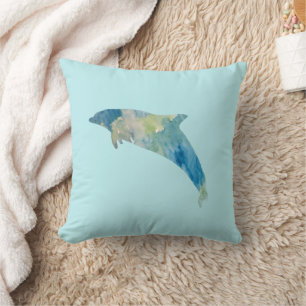 Dolphin Florida Animal Painting Sierkussen