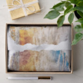 Dolphin Florida USA Waterverf Sketch Painting Tissuepapier (Geschenk)