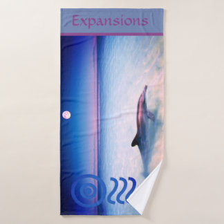 Dolphin Frequency Towel Badhanddoek