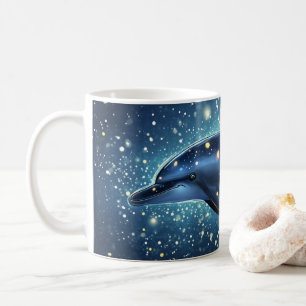 Dolphin Galaxy" of "kosmisch". Koffiemok
